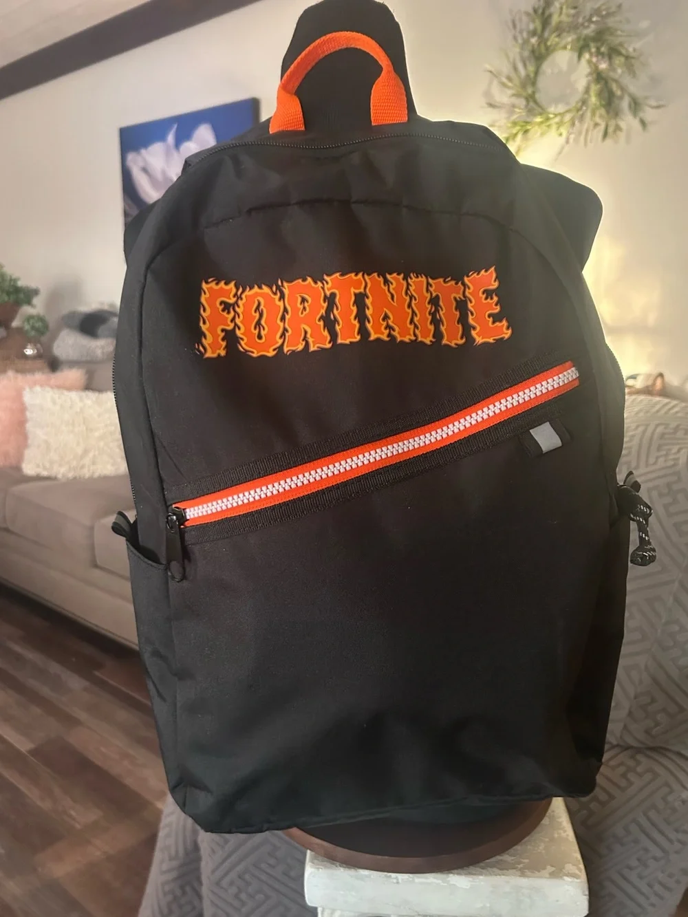 Fortnite Kids 18 inch Black Backpack